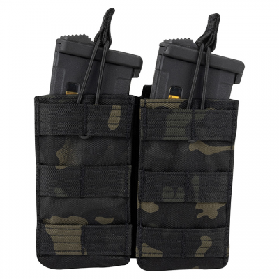 Quick Release Double Mag Pouch VCAM Black Viper Tactical