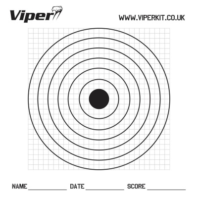 100x Paper Targets for Pro Target BB Catcher Viper Tactical