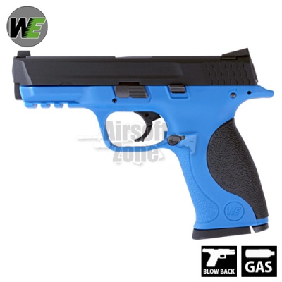 M&P Replica Full Metal Pistol Blue GBB WE