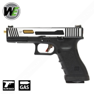 EU17 Hi-Speed 2T (CNC Aluminium Slide) Full Metal Pistol GBB WE