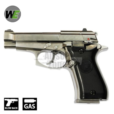 M84 Cheetah Silver Replica Pistol GBB WE