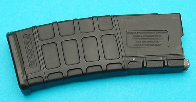 39rnd Magpul Gas Blowback Magazine Black G&P