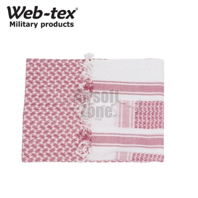 Shemagh Red/White WEB-TEX