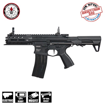 ARP556 5'' M-Lok Rail Black with ETU MOSFET AEG G&G