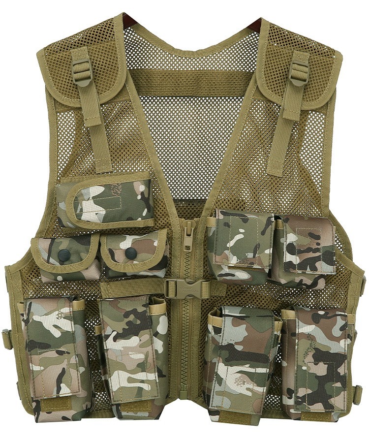 Kombat UK - Kids Tactical Assault Vest In BTP Camo - Bbguns4less - View #7