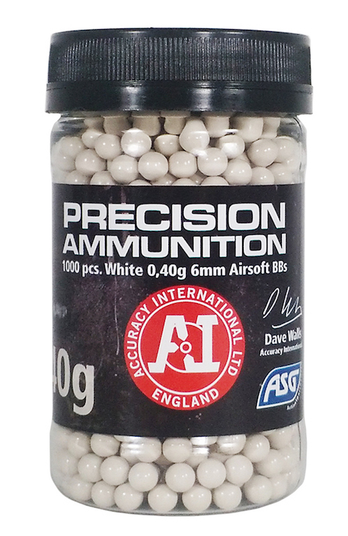 0.40g Precision Ammunition BBs Bottle of 1000 ASG