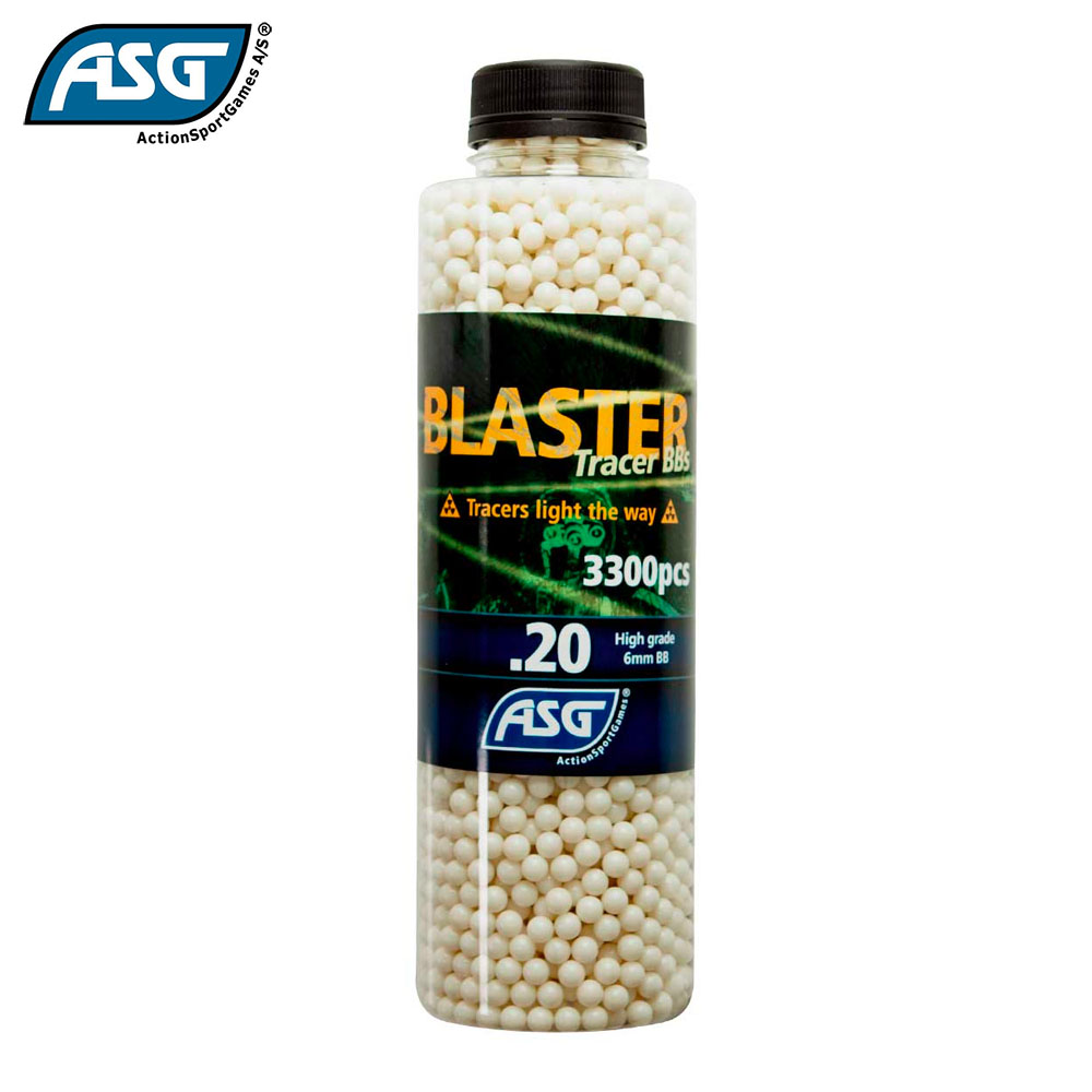 Blaster 0.20g Tracer BBs Bottle of 3300 ASG