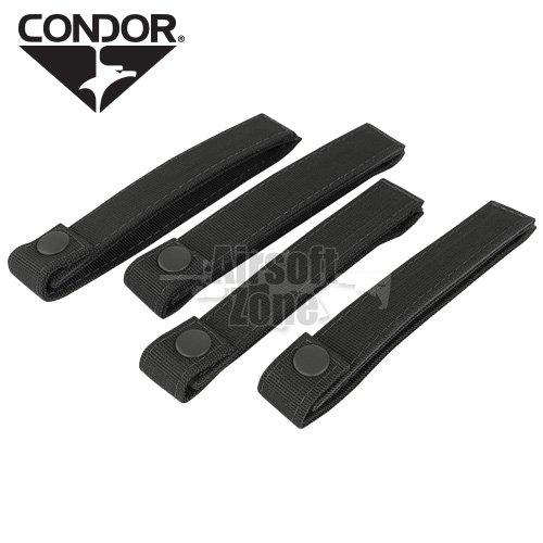 6'' MOD Straps (4 pcs) Black CONDOR