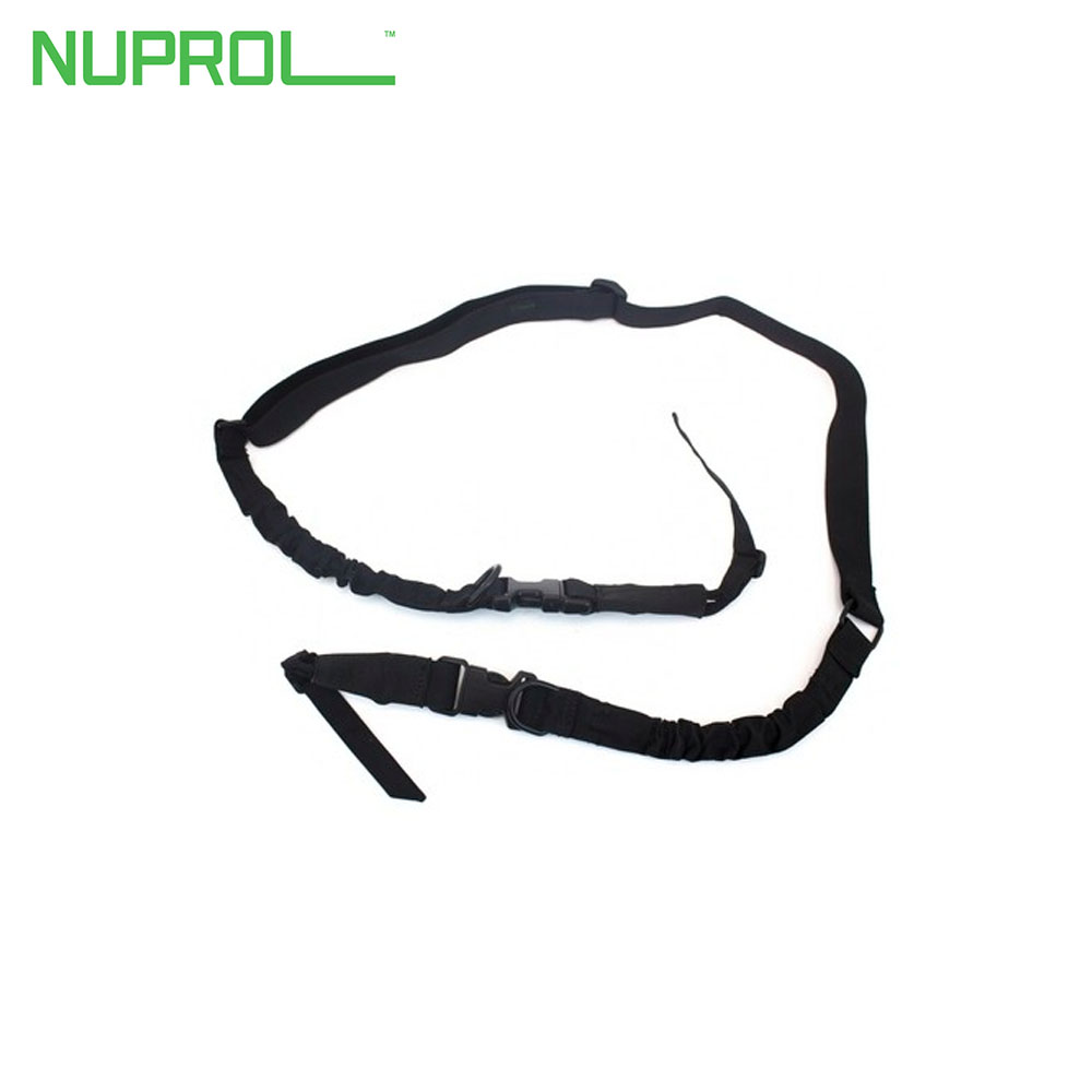 NP Two Point Bungee Sling 1000D Black NUPROL