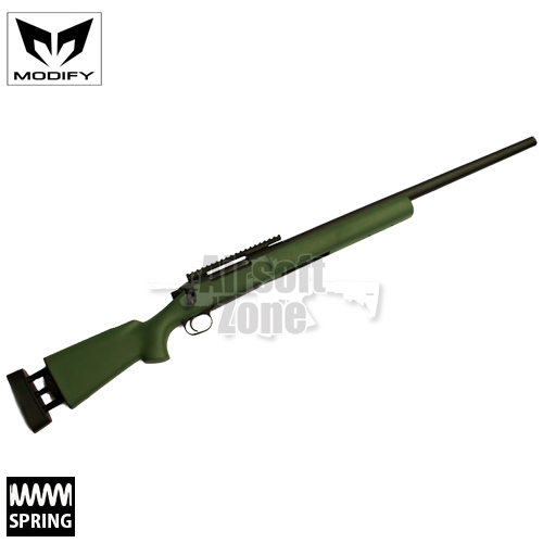 M24 MOD24 OD Green Bolt Action Spring Sniper Rifle MODIFY