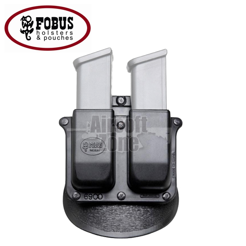 Double Magazine Pouch for 9mm Mags (SIG, Beretta, PX4) on Paddle FOBUS