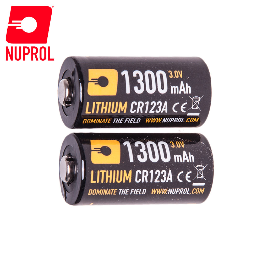 CR123A 3V Battery (pack of 2) NUPROL Airsoft Zone UK