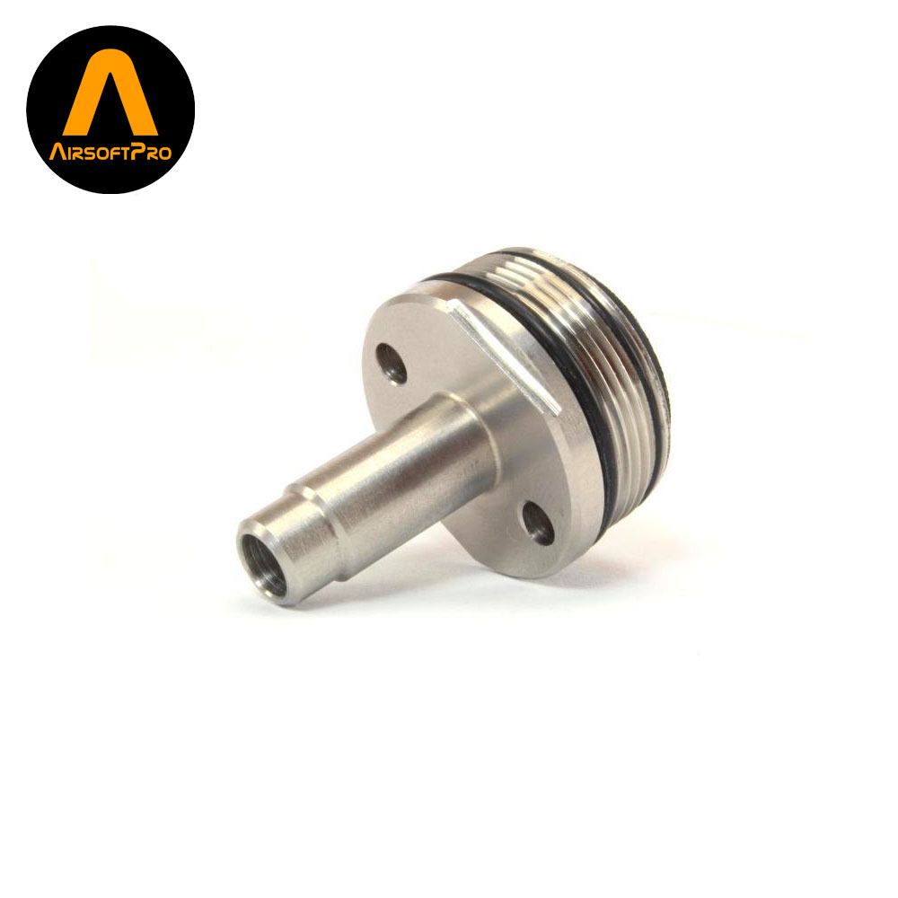 Stainless Steel STRAIGHT Cylinder Head for VSR Sniper Rifles AirsoftPro