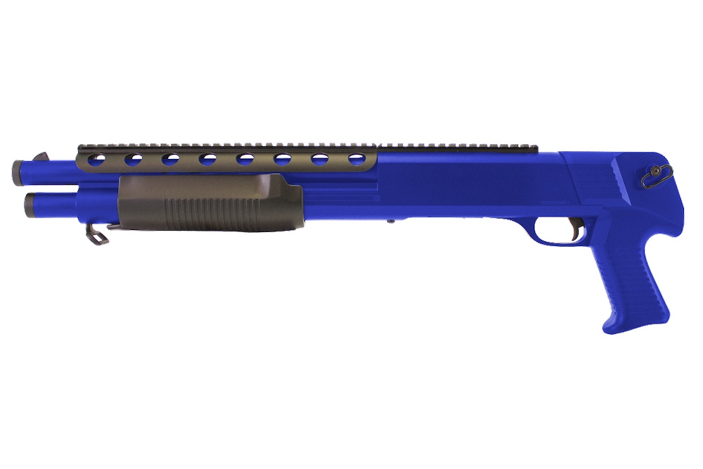 DE M309 Spring Action Shotgun Two Tone Blue