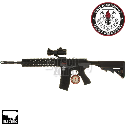 CM16 M4 R8-L with Red Dot Sight AEG G&G - Airsoft Zone UK