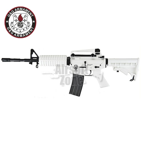 Chione 16 M4 Carbine White Blowback AEG G&G