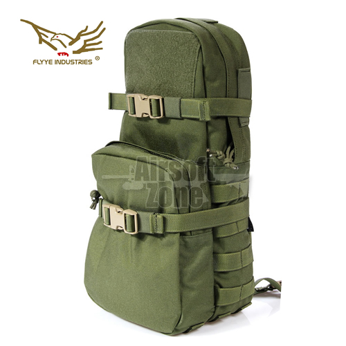 MBSS Hydration Backpack OD Green FLYYE Airsoft Zone UK