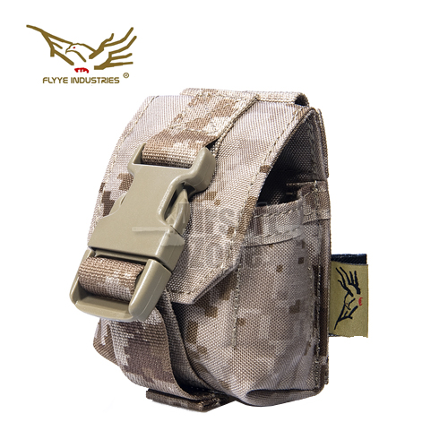 Pochette Simple Pour Grenade PEW Tactical MOLLE - Camo, équipement Militaire Neuf (modèle PT-PH49)