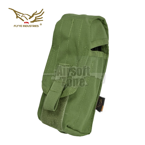 Tactical AK47 Magazine Pouch – MOLLE-Compatible Airsoft Ammo Pouch In Olive Green