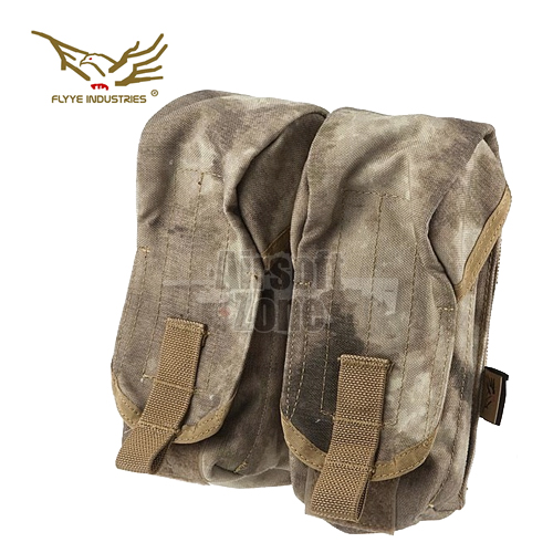 FLYYE US ADMIN TACTIQUE PISTOLET MAGAZINE POCHE MOLLE SYSTÈME AIRSOFT SANGLE NOI
