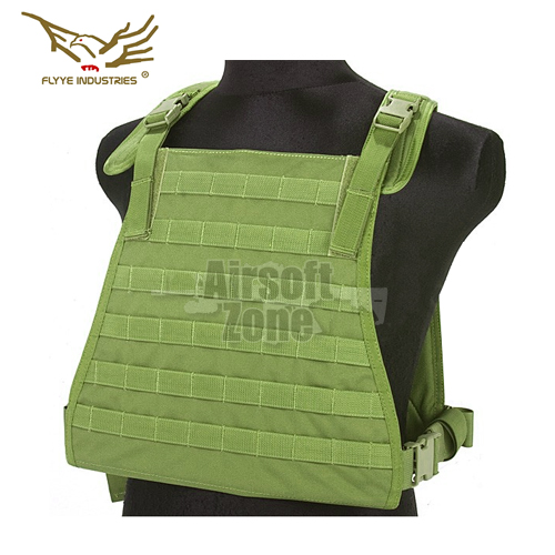 MBSS Plate Carrier OD Green FLYYE - Airsoft Zone UK
