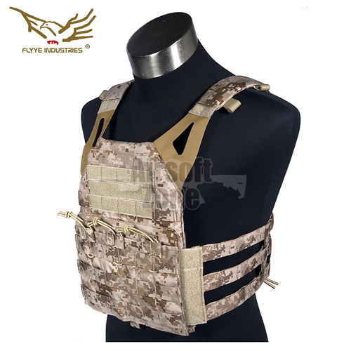 JPC Style Light MOLLE Plate Carrier with dummy plates AOR1 FLYYE