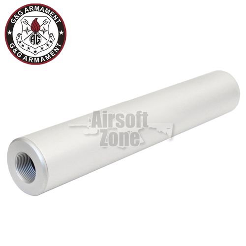 Silencer for KWA Kriss Vector Silver (16mm CW) G&G