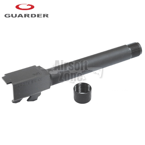 Steel Threaded (14mm Negative) Outer Barrel for TM Glock 17 (2012 New Version) Guarder