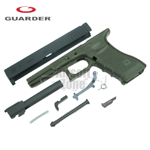 Enhanced Full Kit for Marui Glock 17 (2012 Version) OD Green Guarder