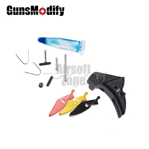 SAI Aluminium Black Adjustable Trigger Ver 2 for Marui Glock Series Guns Modify