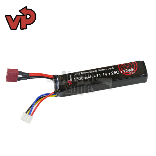 11.1V 1300mAh 25C LiPo Stick Battery VP