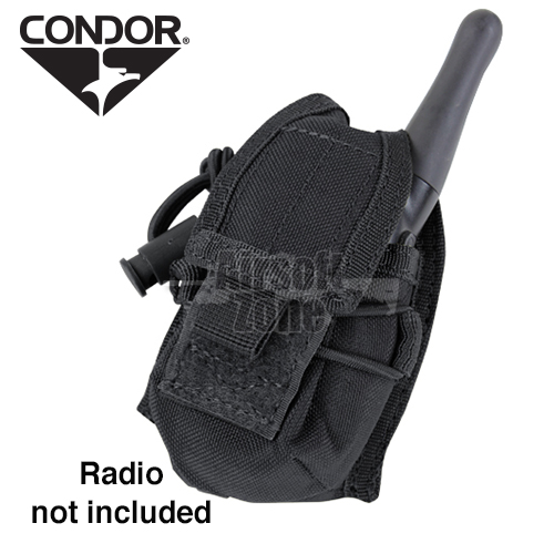 Small Radio (HHR) Pouch Black CONDOR
