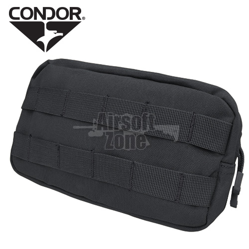 Utility Pouch Black MOLLE CONDOR Airsoft Zone UK