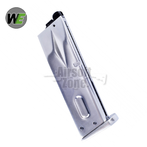26rnd Silver Gas Magazine for M92 & M9A1 Series WE
