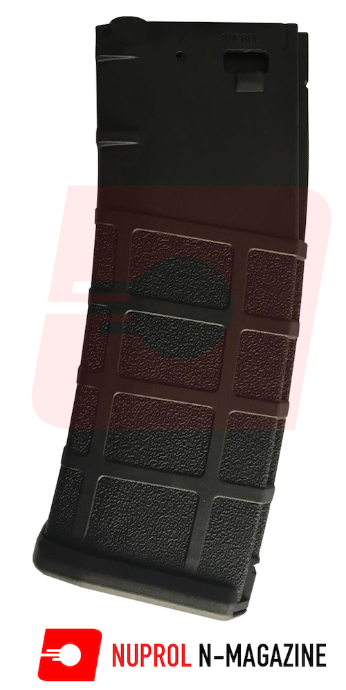 NMag HighCap M4 Magazine 350rnd Black NUPROL Airsoft Zone UK