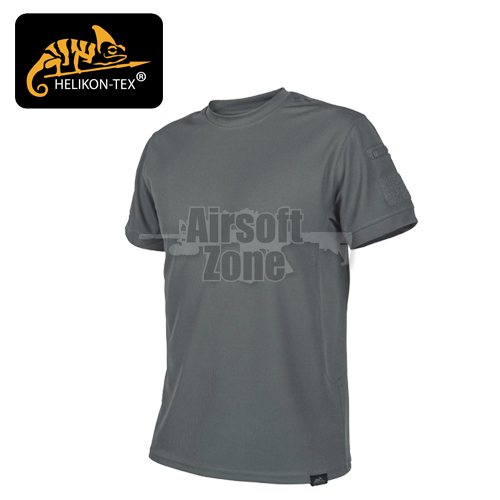 Helikon-Tex Tactical TopCool Lite T-Shirt - Moisture Wicking, Quick Dry, Shadow Grey & Coyote - View #9