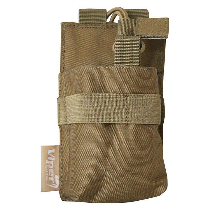 GPS Radio Pouch MOLLE Coyote Viper Tactical