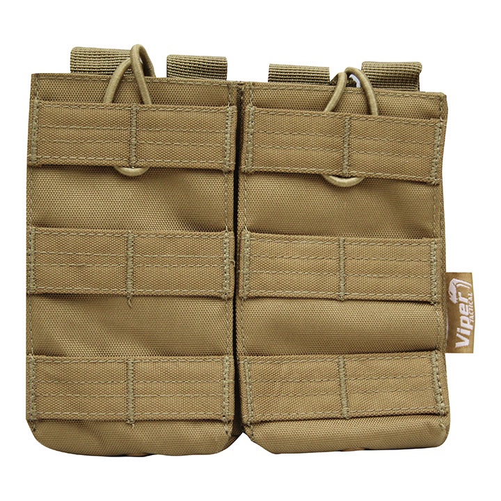 Quick Release Double Mag Pouch Coyote Viper Tactical