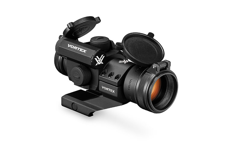 StrikeFire II Red Dot 4 MOA Bright Red Dot Lower 1/3 Co-Witness Cantilever Mount (NEW 2019 Model) VORTEX