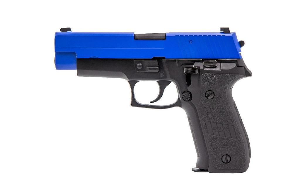 R226 Two Tone Blue Pistol GBB Raven