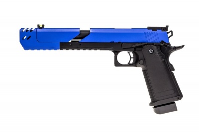 Hi-Capa Dragon 7'' Two Tone Blue Pistol GBB Raven